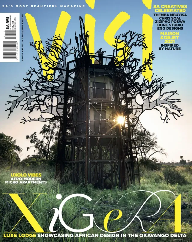 VISI magazine cover, South African design and architecture magazine