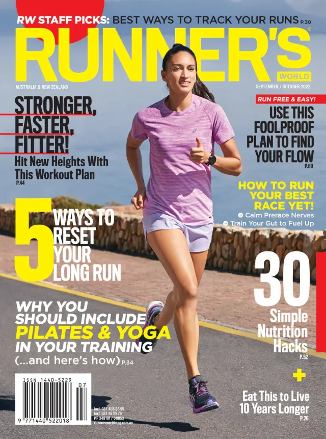 Runner's World South Africa magazine cover, running magazine