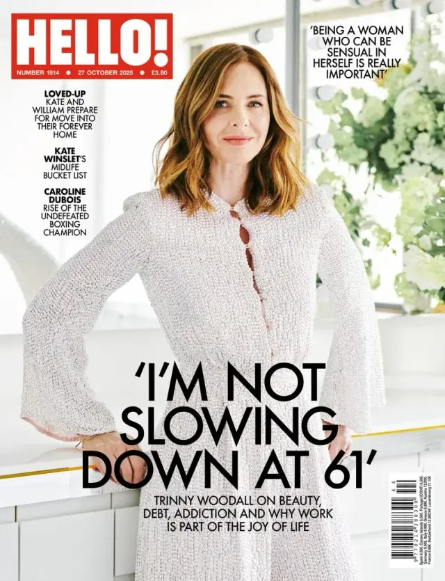 Hello! magazine cover, celebrity and lifestyle magazine