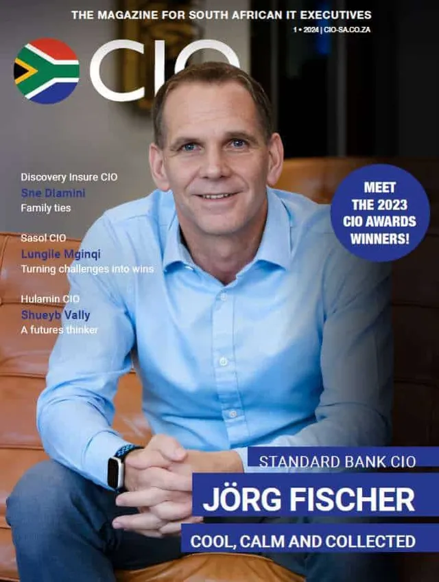 CIO South Africa magazine cover, magazine for South African IT executives